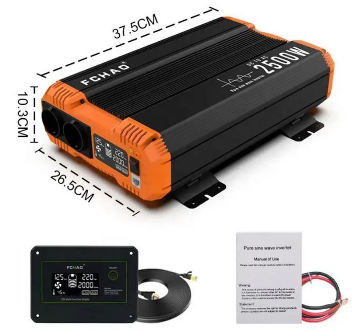 Інвертор  Fchao KSC-2500W 12в  чистий синус